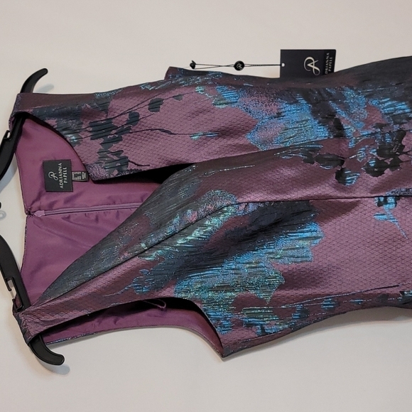 ADRIANNA Papell Flora Jacquard Dress - Picture 6 of 14